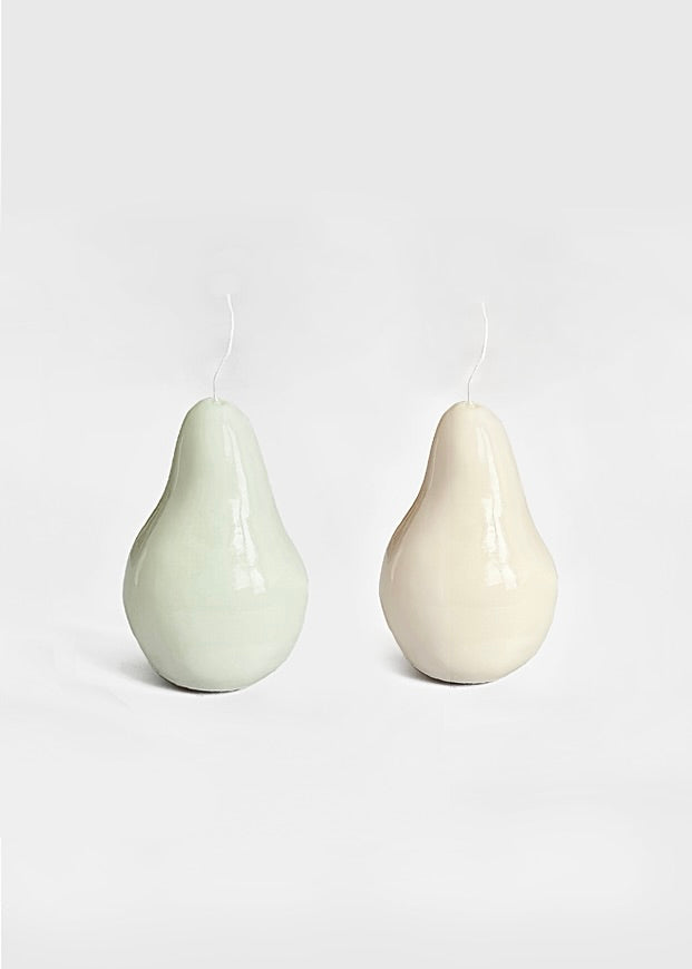 CRYSTAL PEARS SET SVEĆA sage & ivory